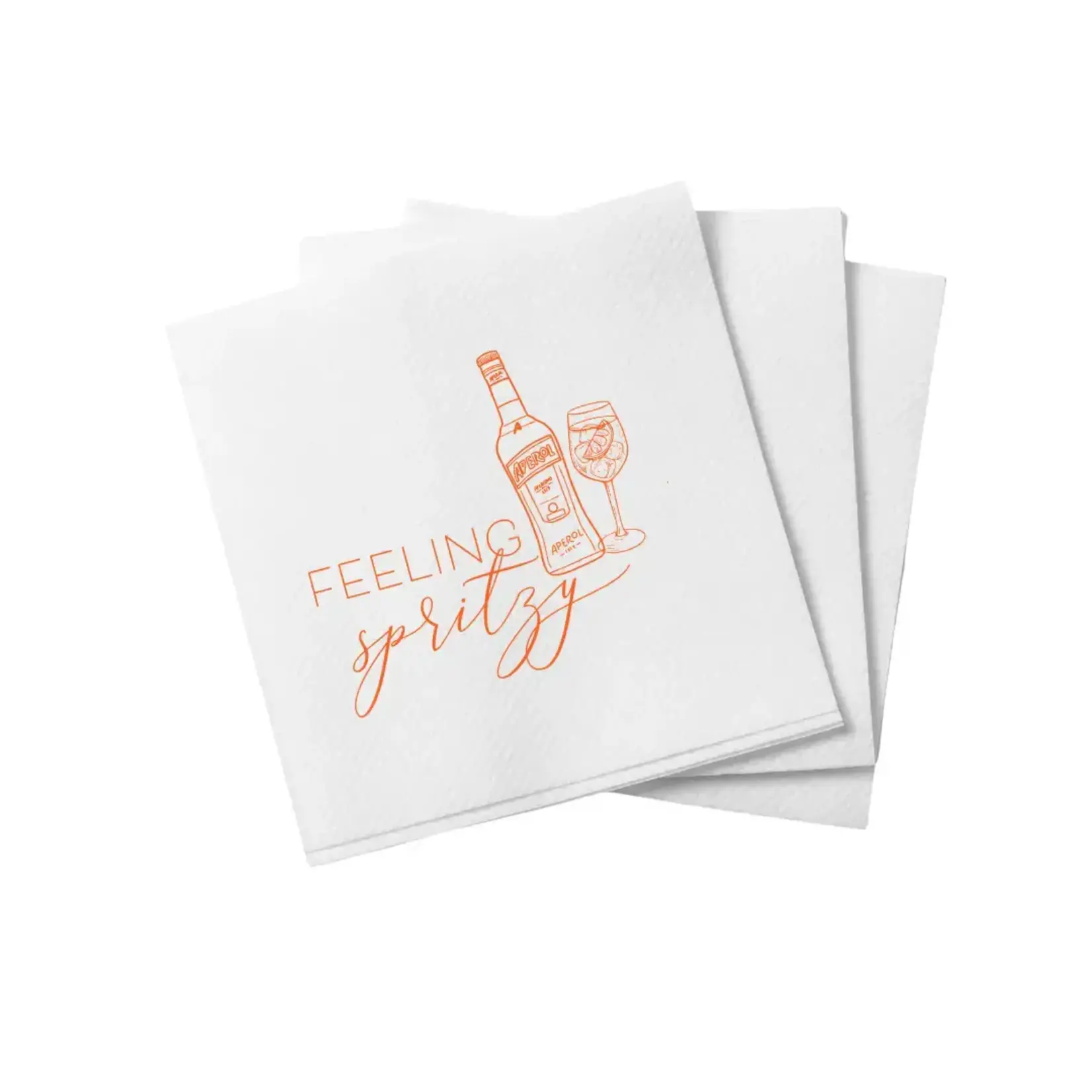 Busy Bee Feeling Spritzy Cocktail Napkin