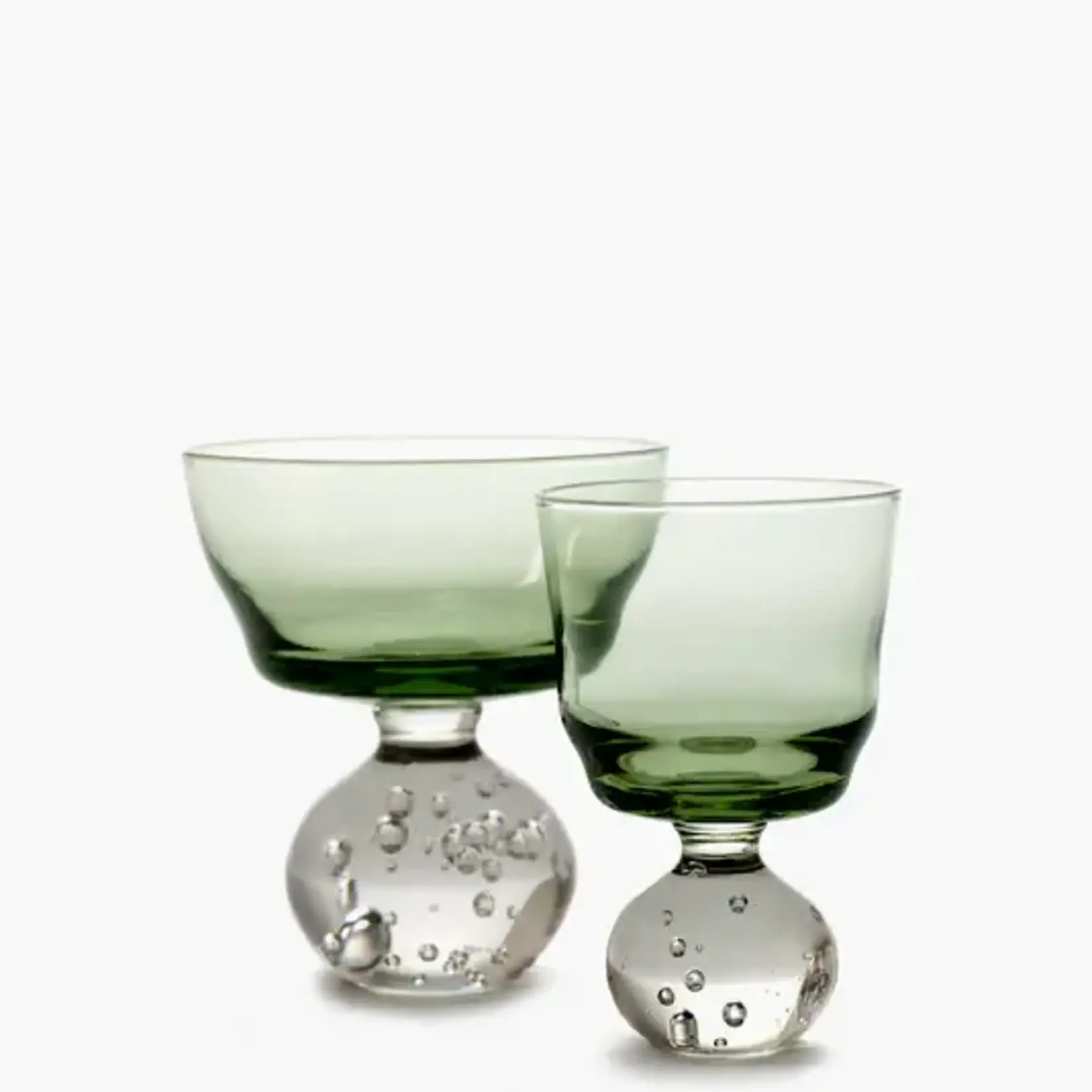 Serax Stem Glass S Green Eternal Snow