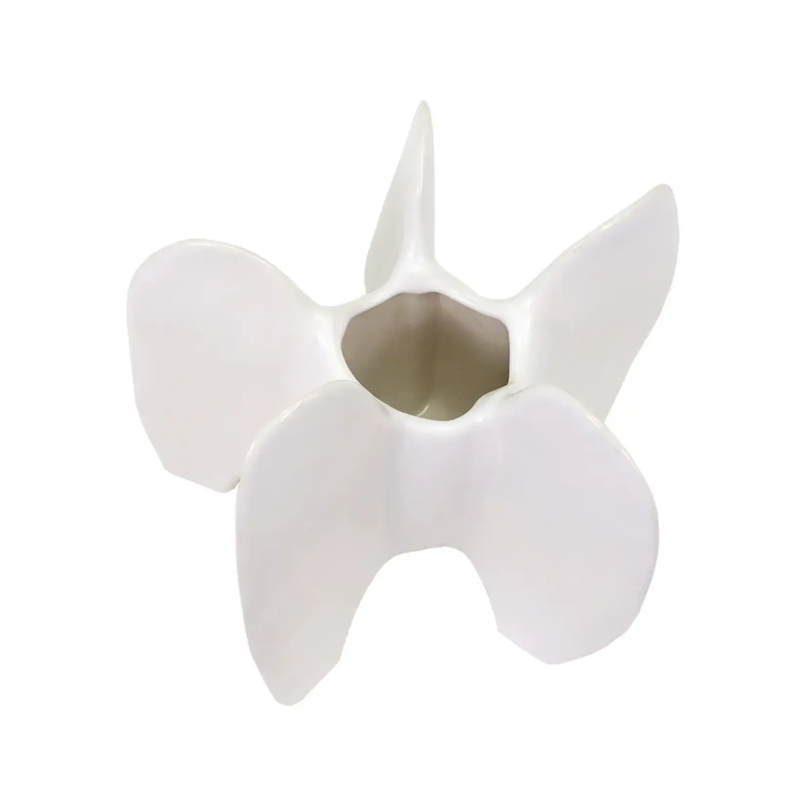 Kavana Decor Eunoia White Vase