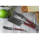 French Home Laguiole Cheese Knife Set, 3 Piece, Pakkawood