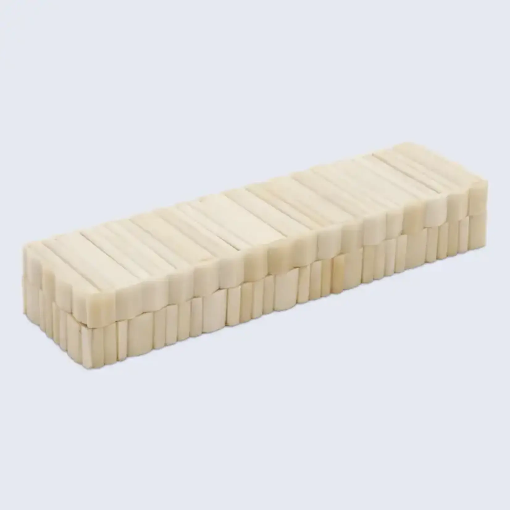 Handicrafts Home Decorative Box Ivory Stem White