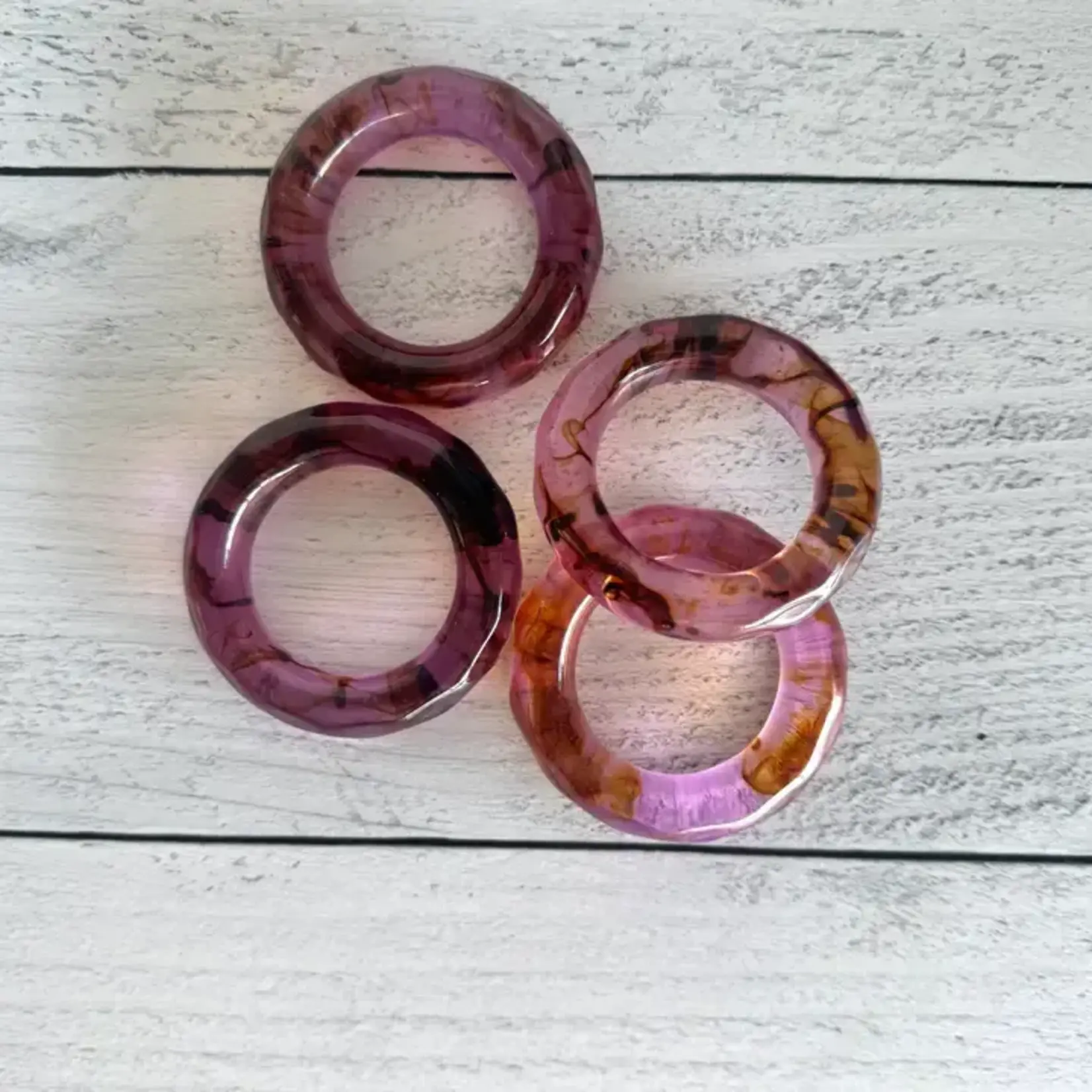 Dot and Army Element Napkin Rings