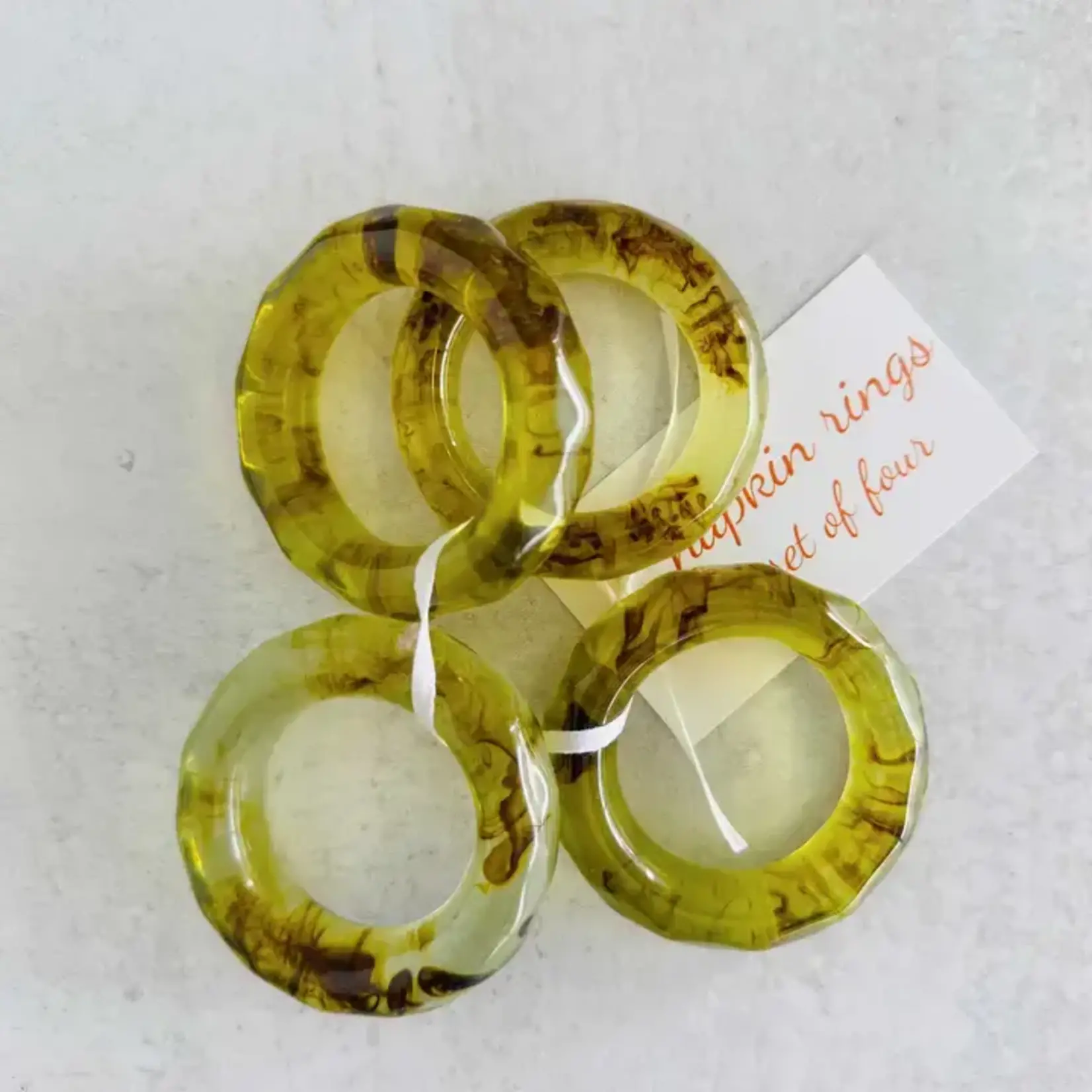 Dot and Army Element Napkin Rings