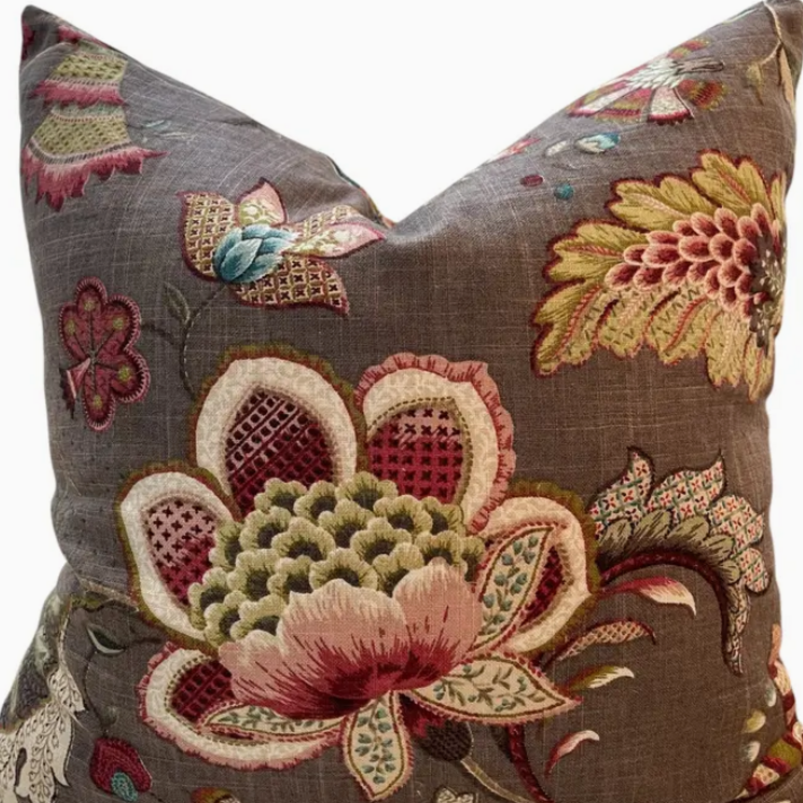 Dahlia & Grace Pillows Doris Botanical Pillow 20 x 20