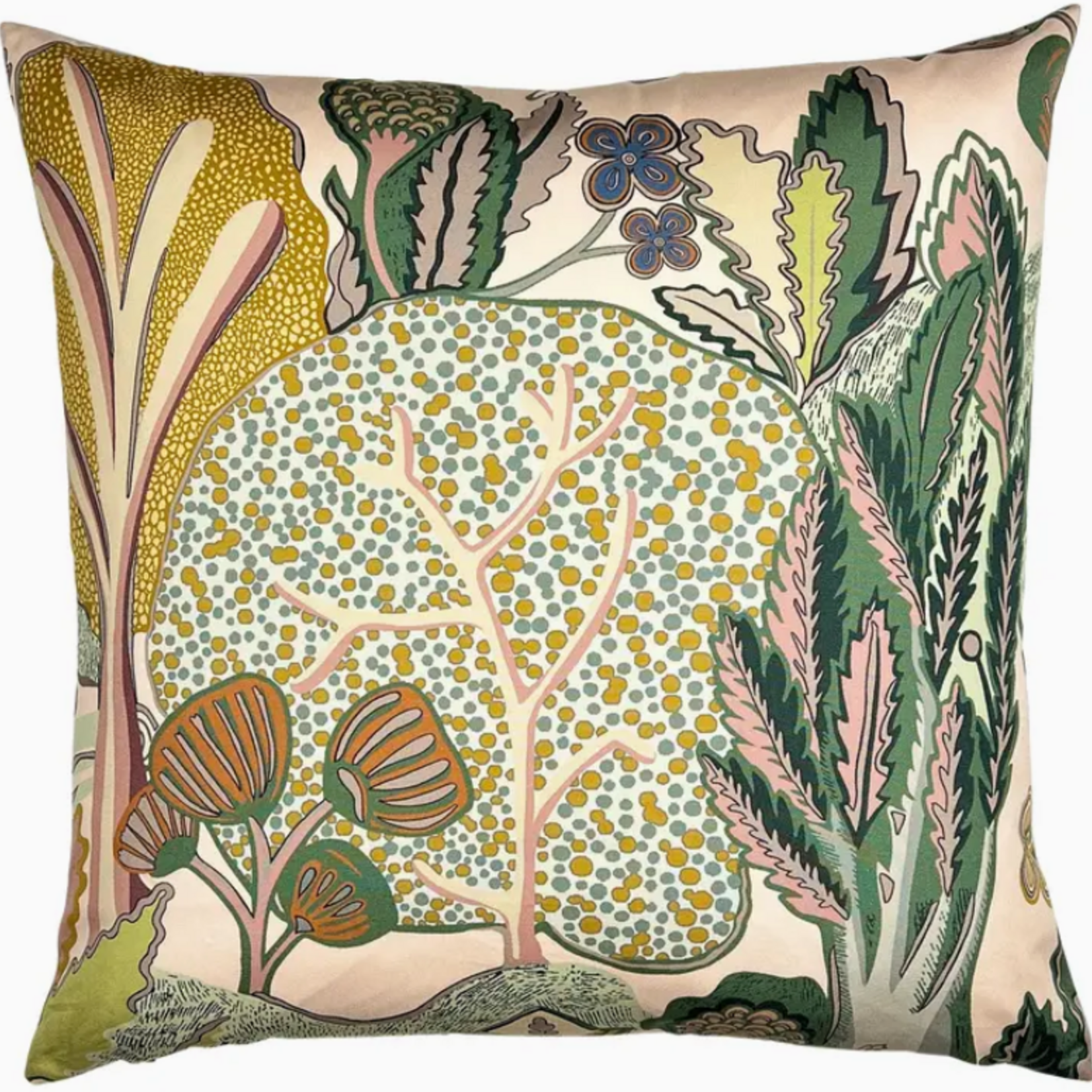 Elodie Apricot/Ginger 22" Pillow