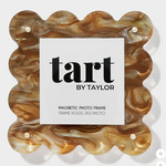 Brown Marbled Mini Acrylic Picture Frame 3x3
