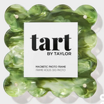 Green Marbled Mini Acrylic Picture Frame 3x3