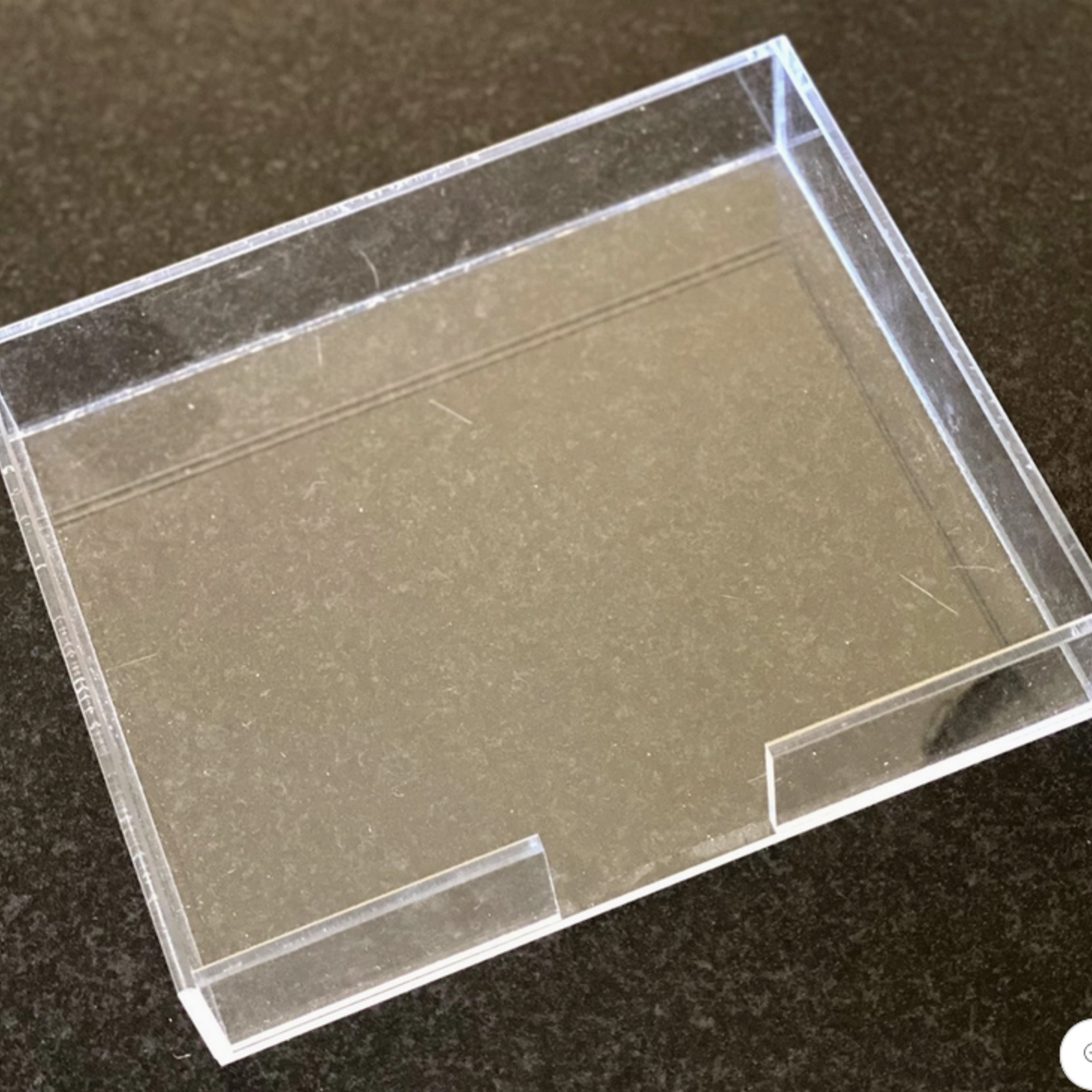 LUCITE TRAY 8.5 X 7 FOR LUXE NOTE PADS
