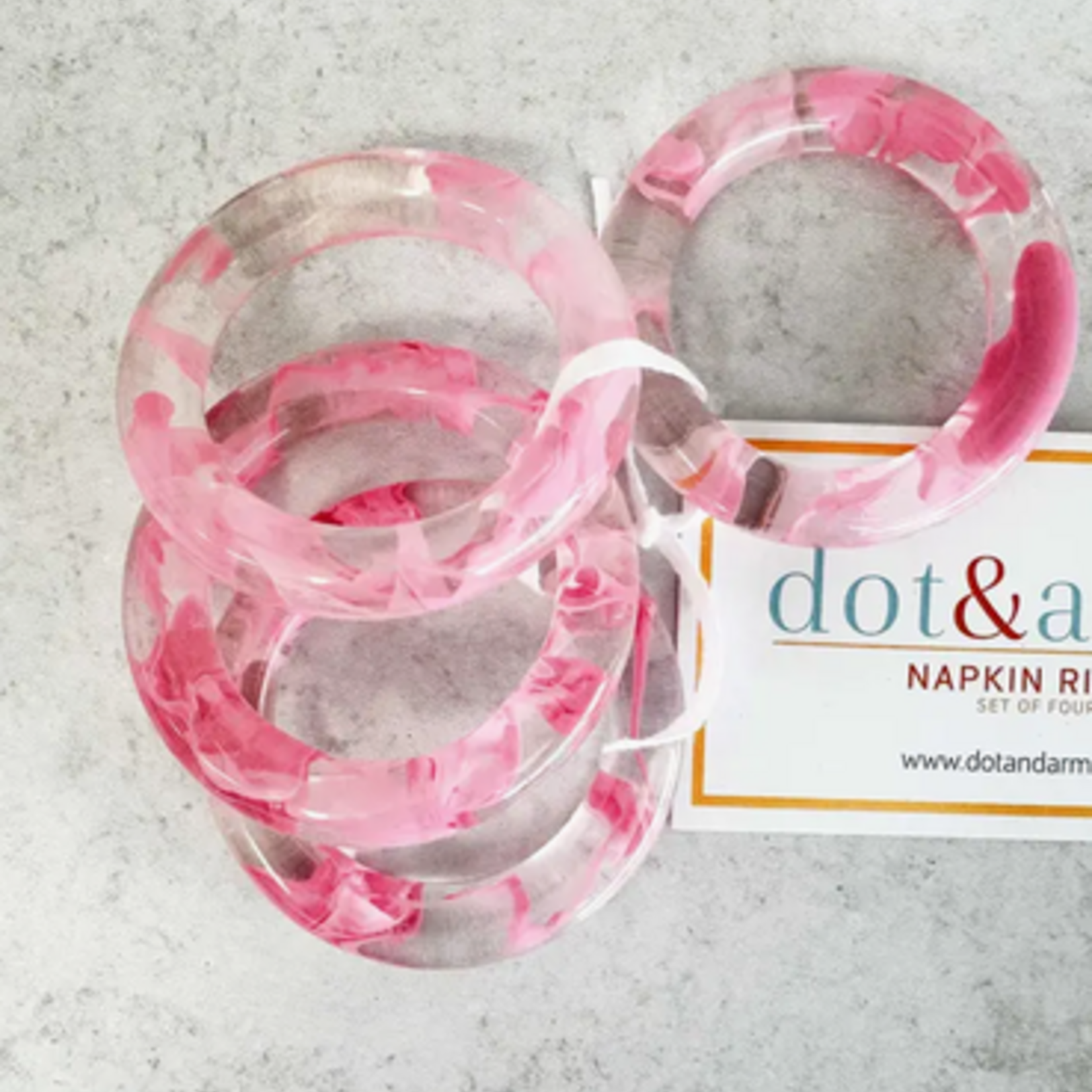 Dot and Army Element Napkin Rings