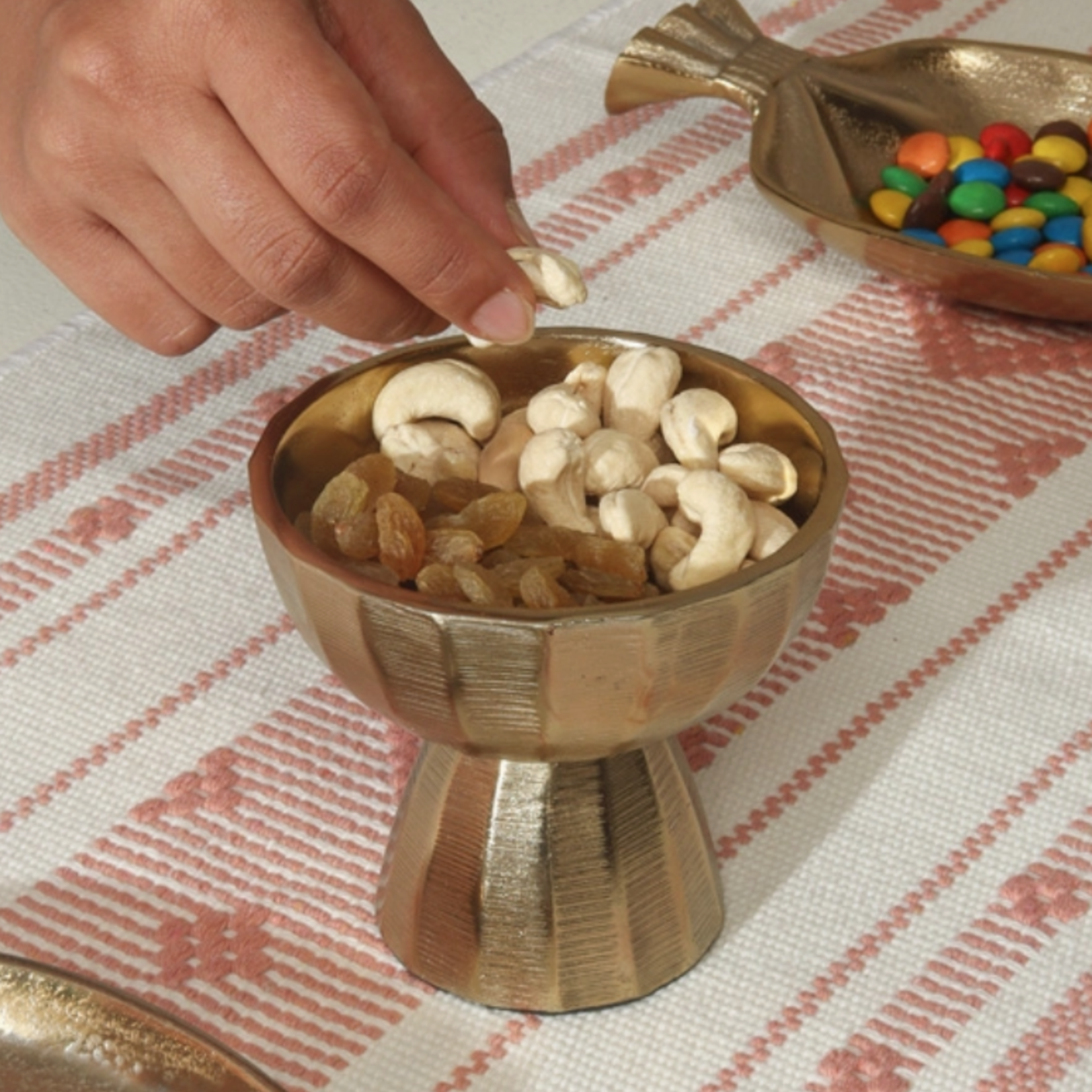 Gold Bowl On Base