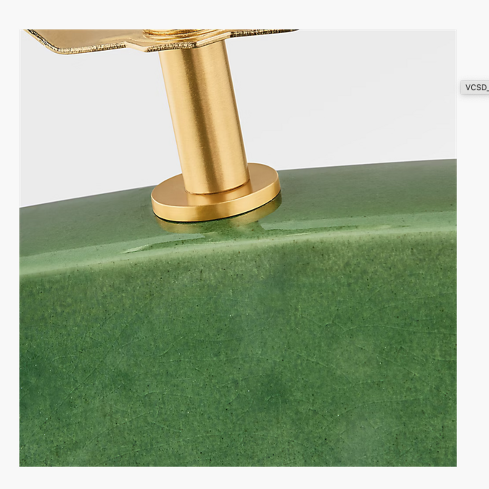 Pente Table Lamp Green