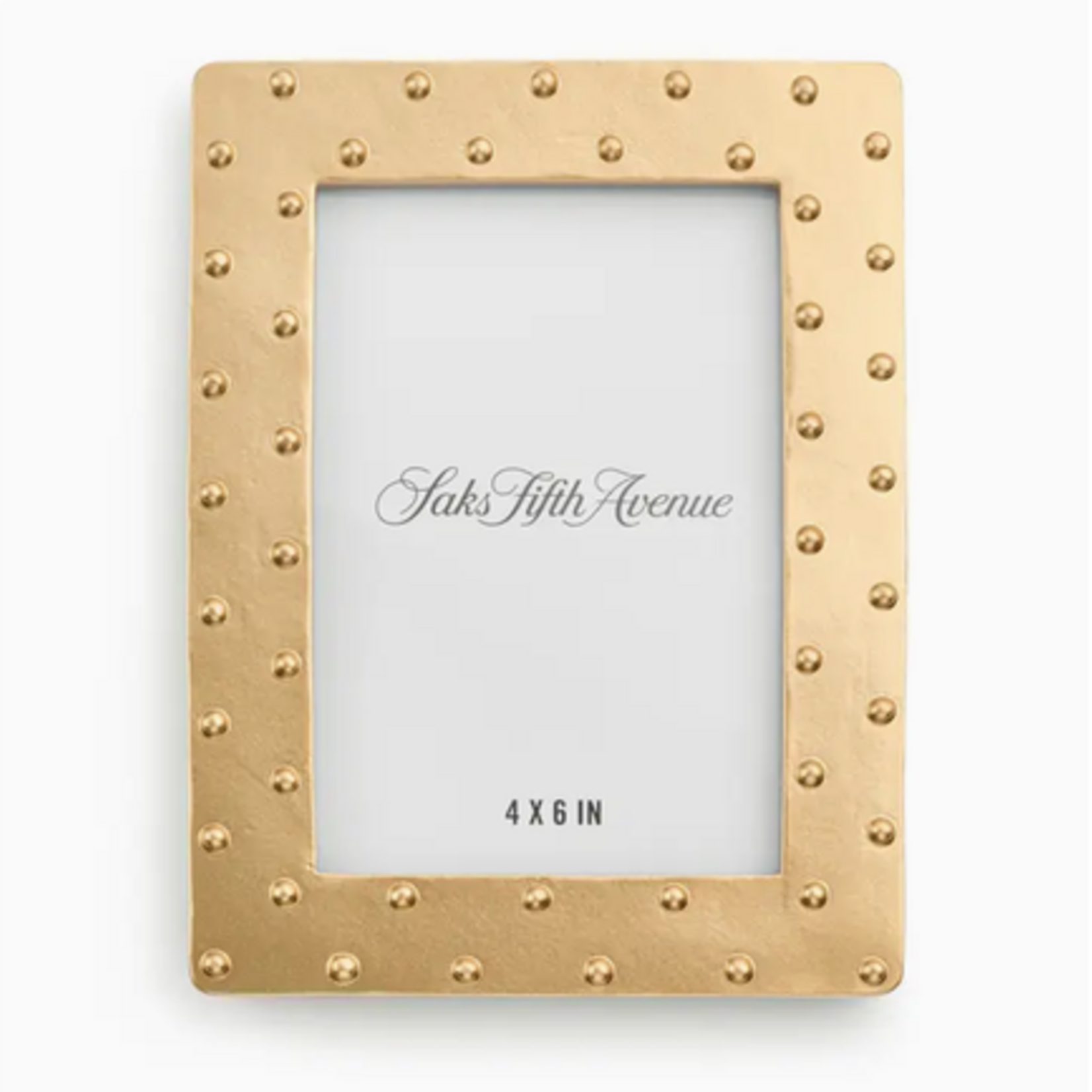 Eccolo Gold Hobnail City Chic Frame 4x6