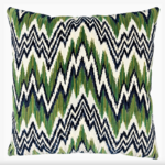 Otis Emerald/Navy 22" Pillow