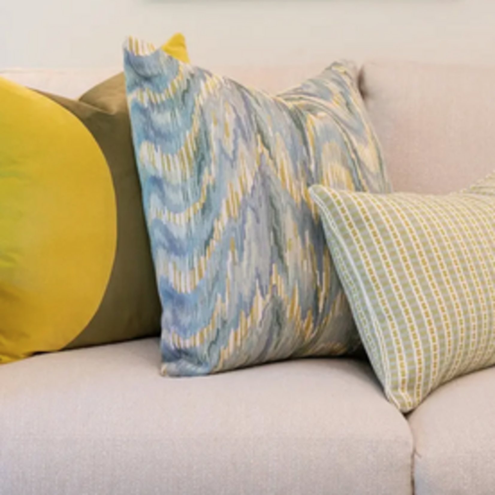 Phoebe Seafoam 22" Pillow