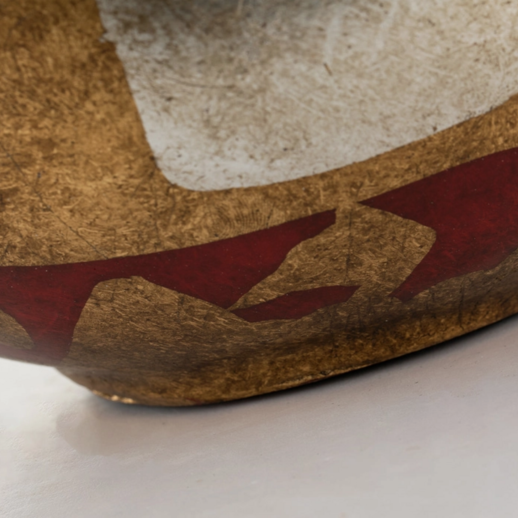 Lucas McKearn Eva Handmade Gold & Silver Leaf Resin Bowl