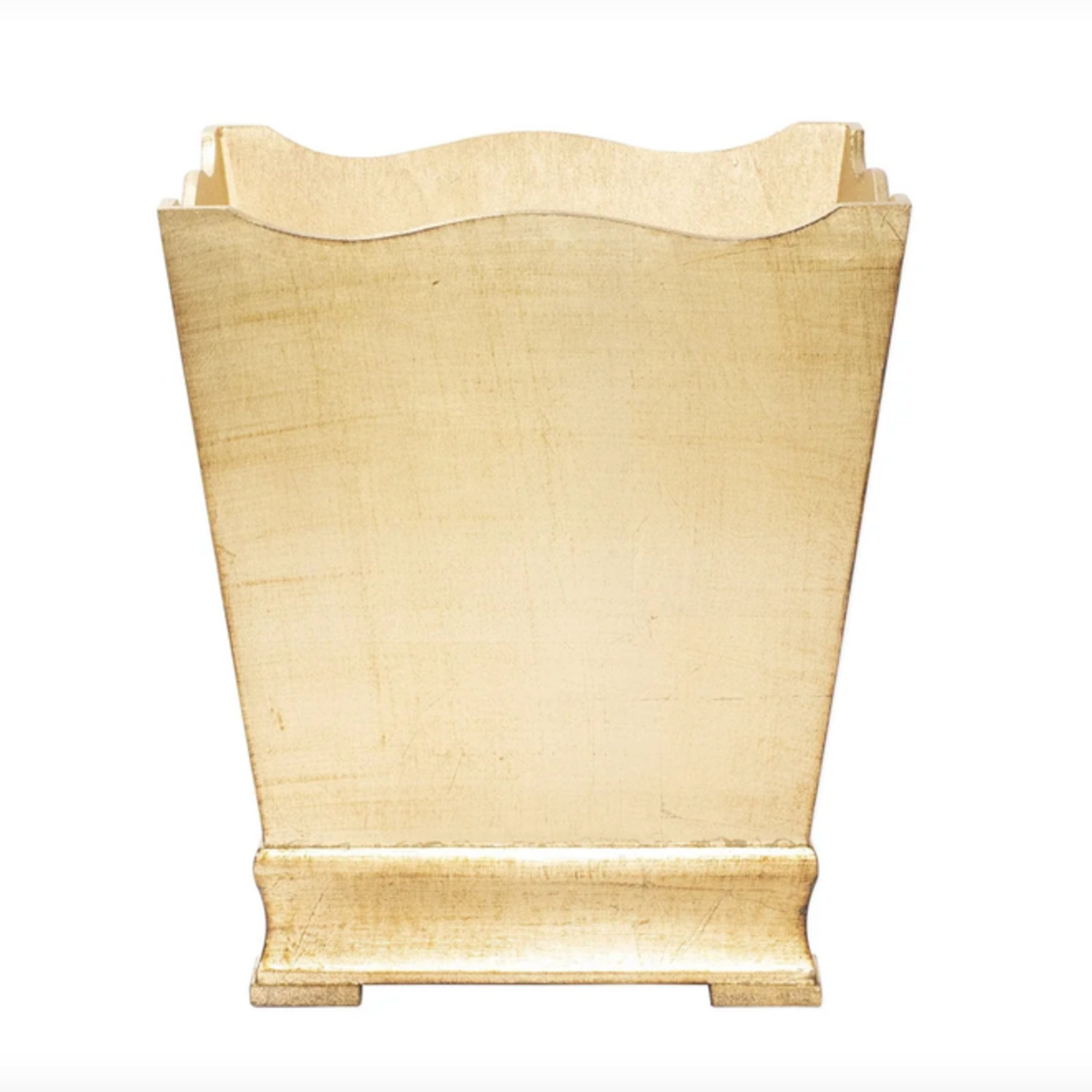 Florentine Wooden Accessories Gold Waste Basket