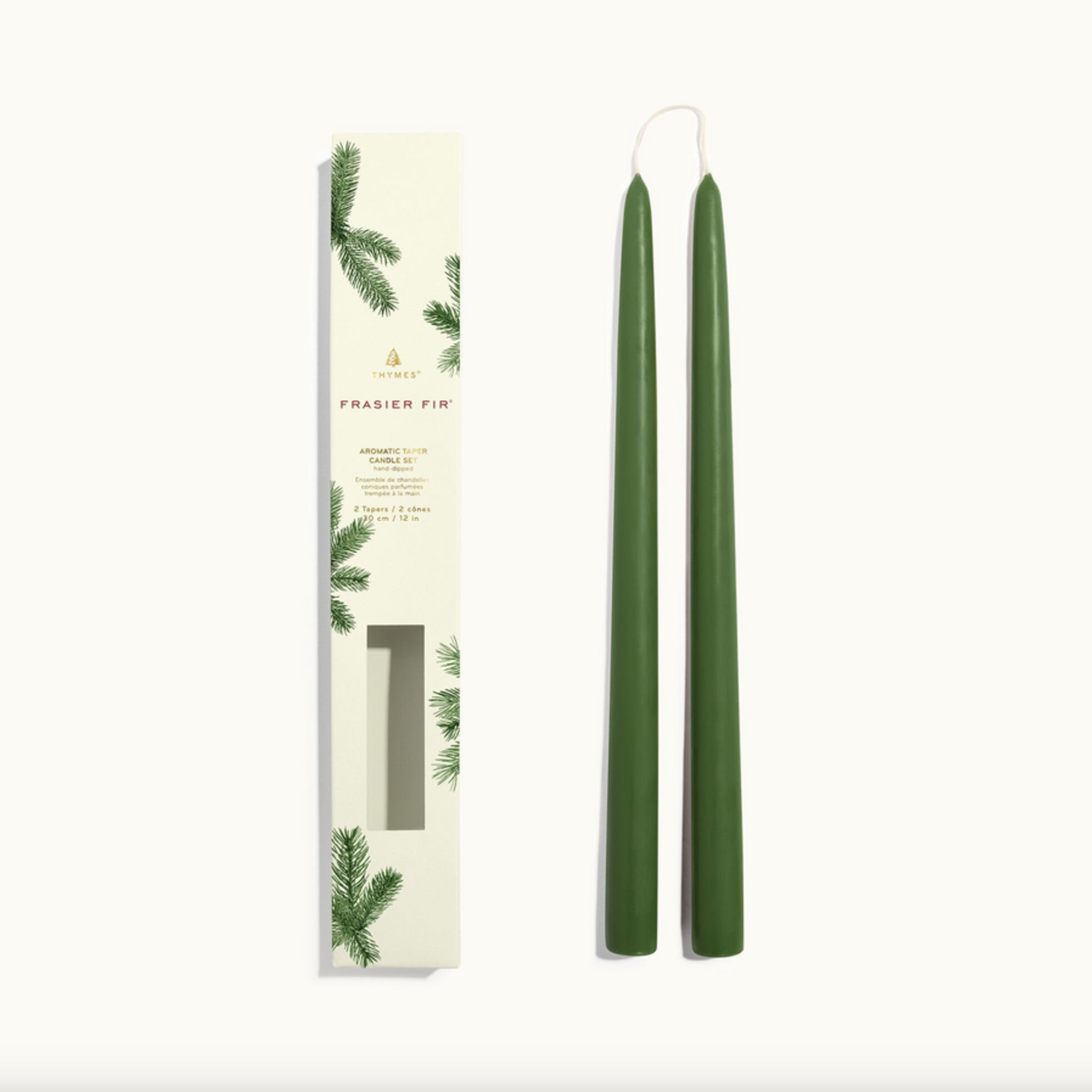 Frasier Fir 12" Taper Candle Set