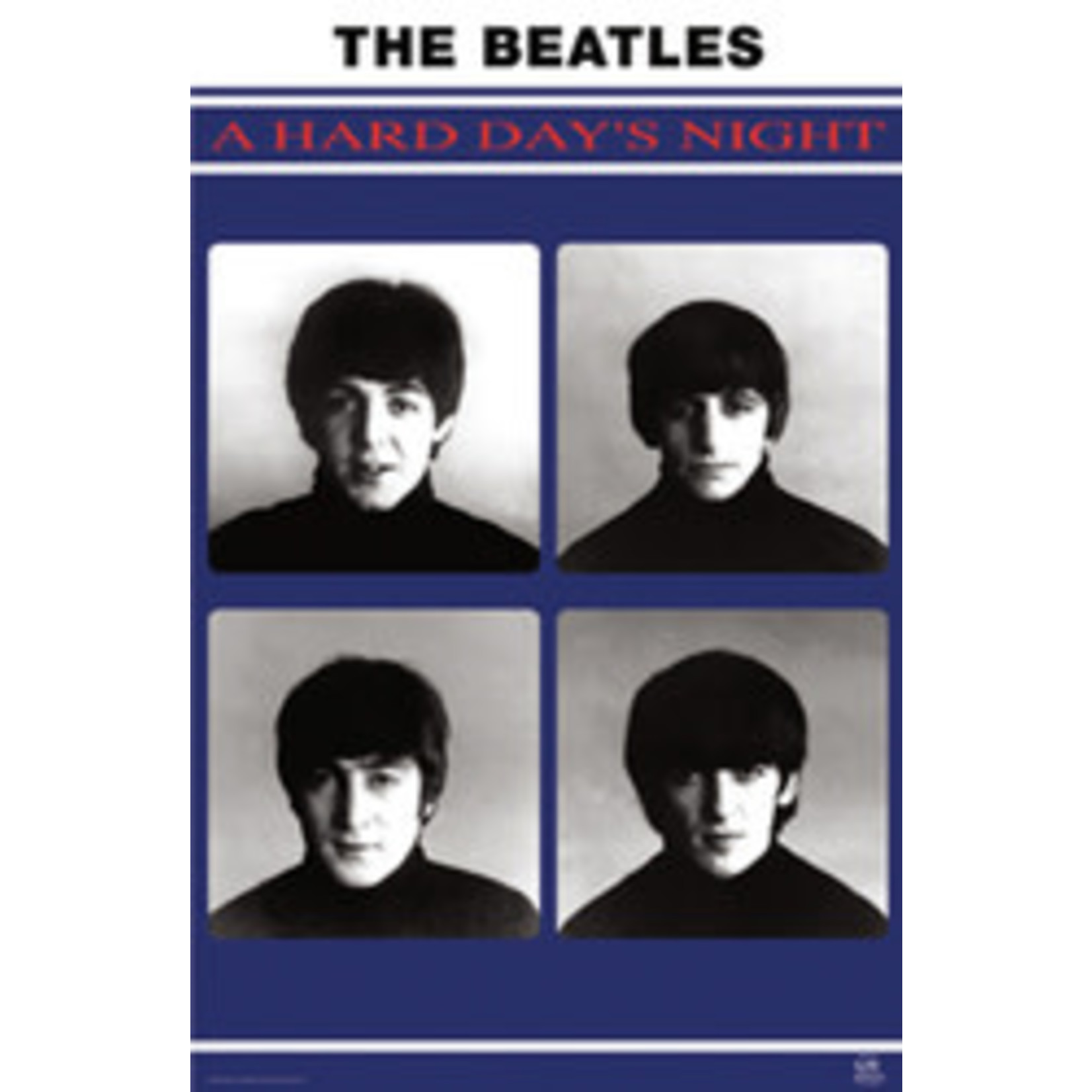Poster - Beatles: Hard Days Night