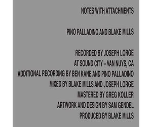 Pino Palladino/Blake Mills - Notes With Attachments [CD] - The