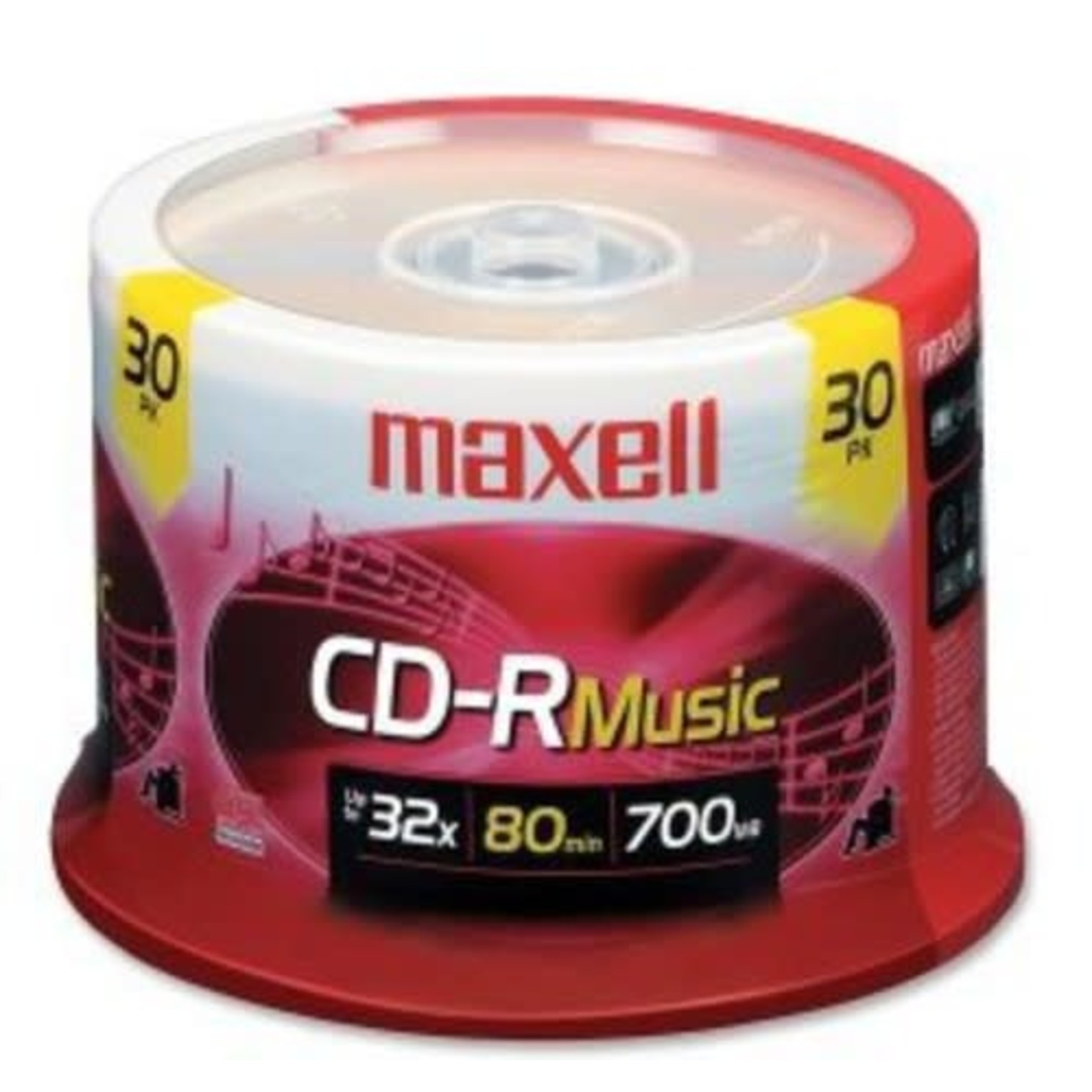 CD-R Music 80 Minute - 30 Pack