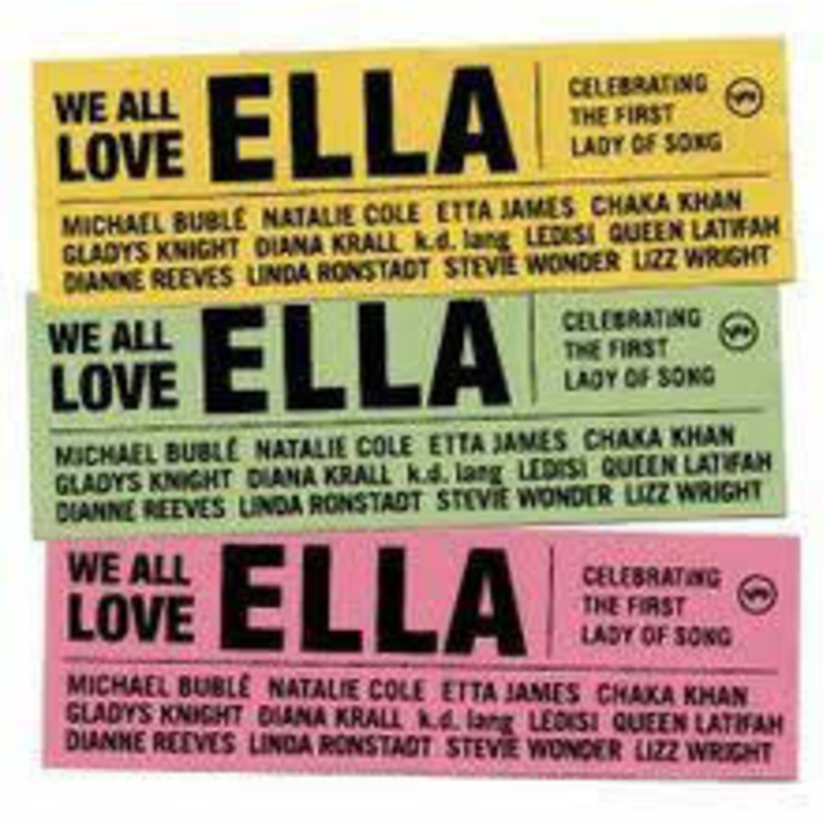 Various Artists - We All Love Ella: Celebrating The First Lady Of Song [USED CD]