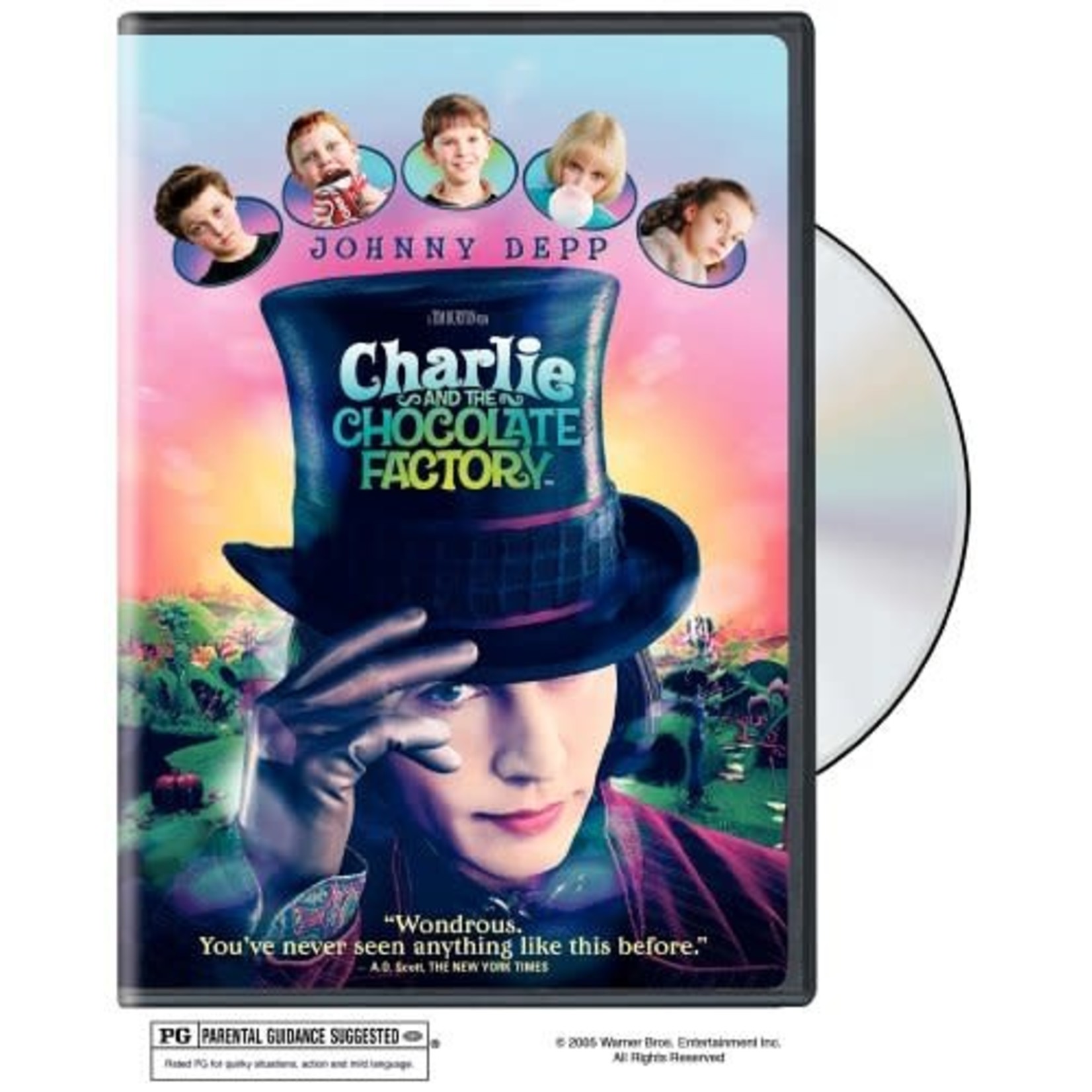 Charlie And The Chocolate Factory (2005) [USED DVD]