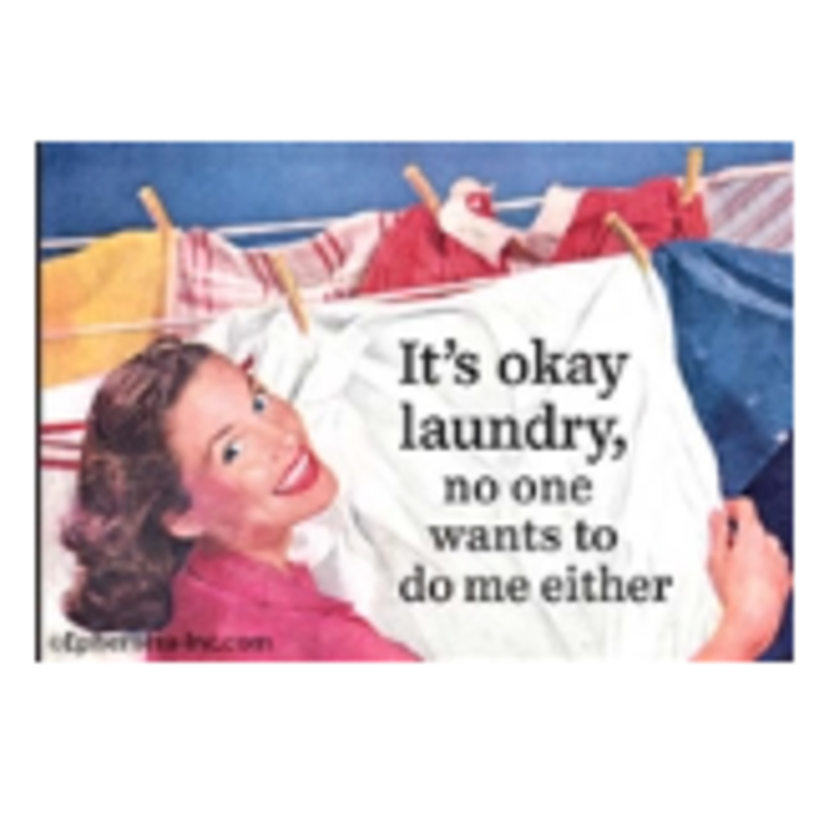 Magnet - It's Okay Laundry, No One Wants To Do Me Either