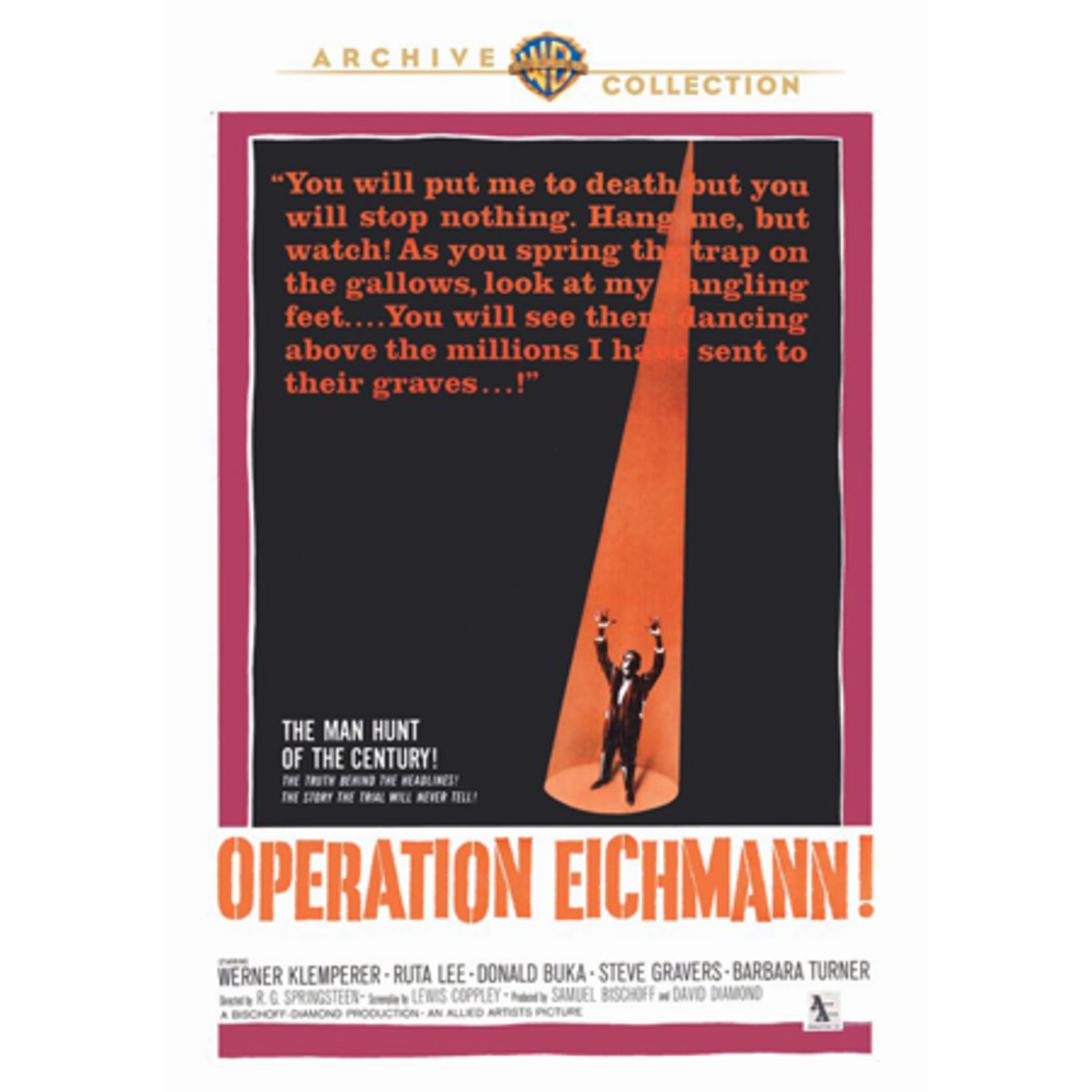 Operation Eichmann (1961) [DVD]