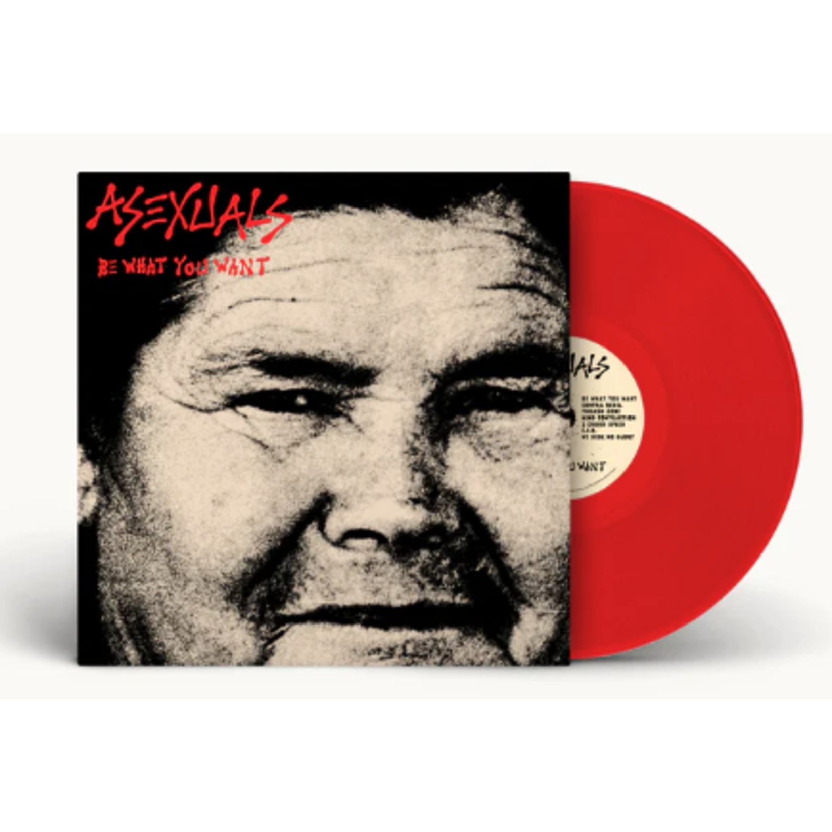 Asexuals - Be What You Want (Red Vinyl) [LP]