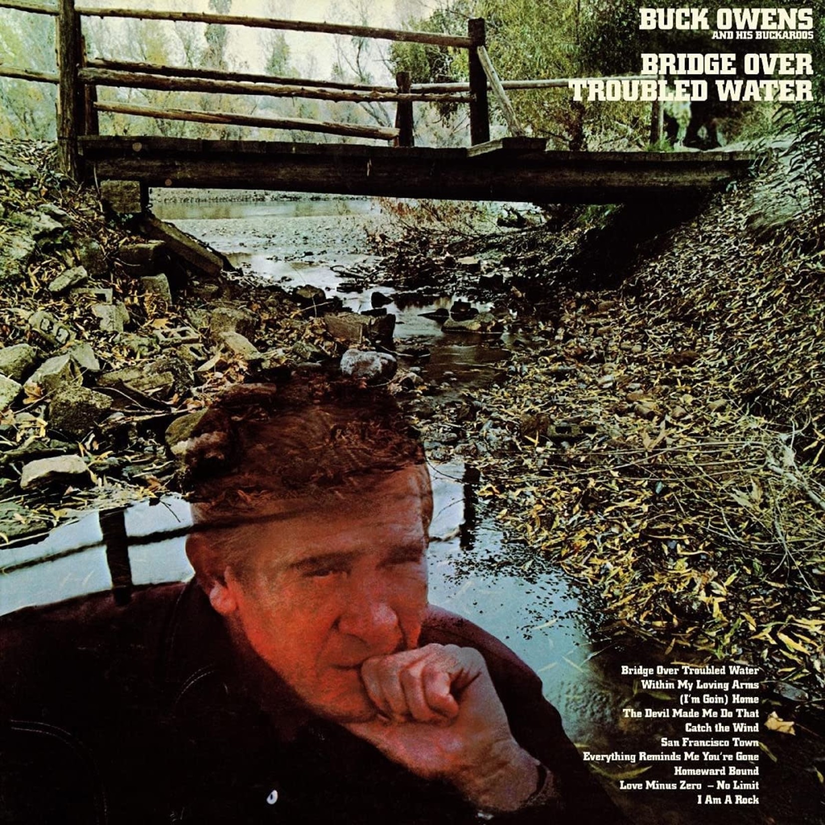 Buck Owens - Bridge Over Troubled Water (Clear Vinyl) [LP]