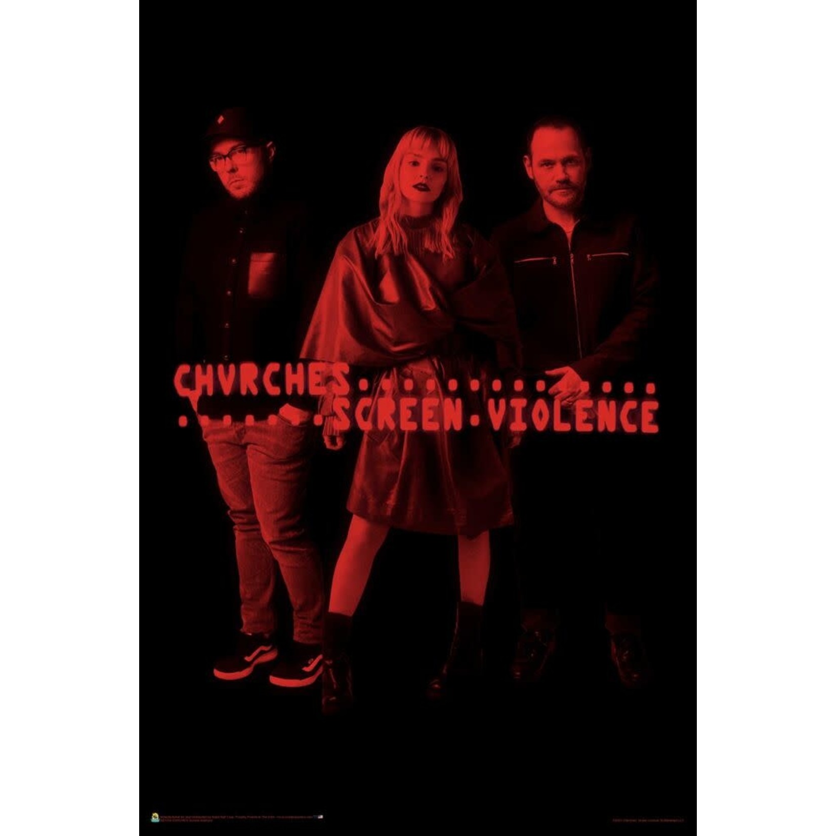 Poster - Chvrches: Screen Violence