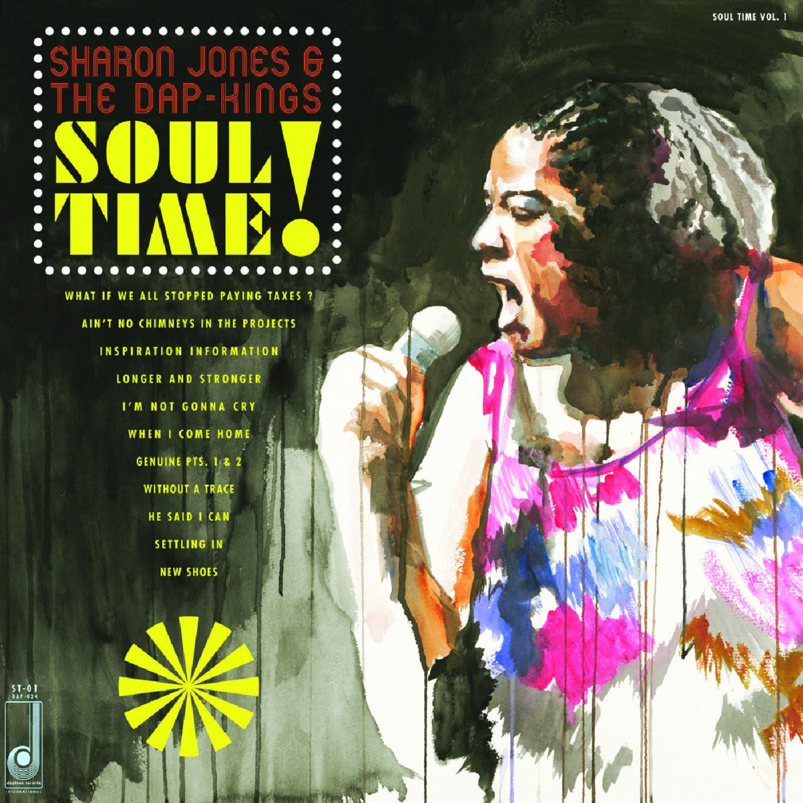 Sharon Jones & The Dap-Kings - Soul Time! (Pink Vinyl) [LP]