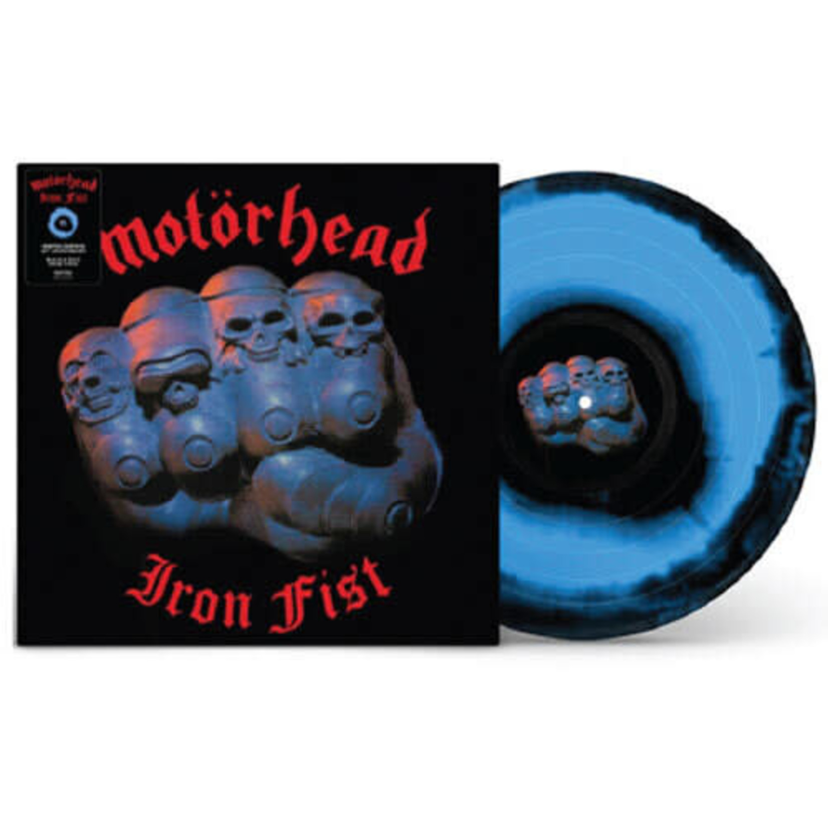 Motorhead - Iron Fist (40th Ann Ltd Black/Blue Vinyl) [LP]