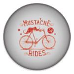 Button - Mustache Rides
