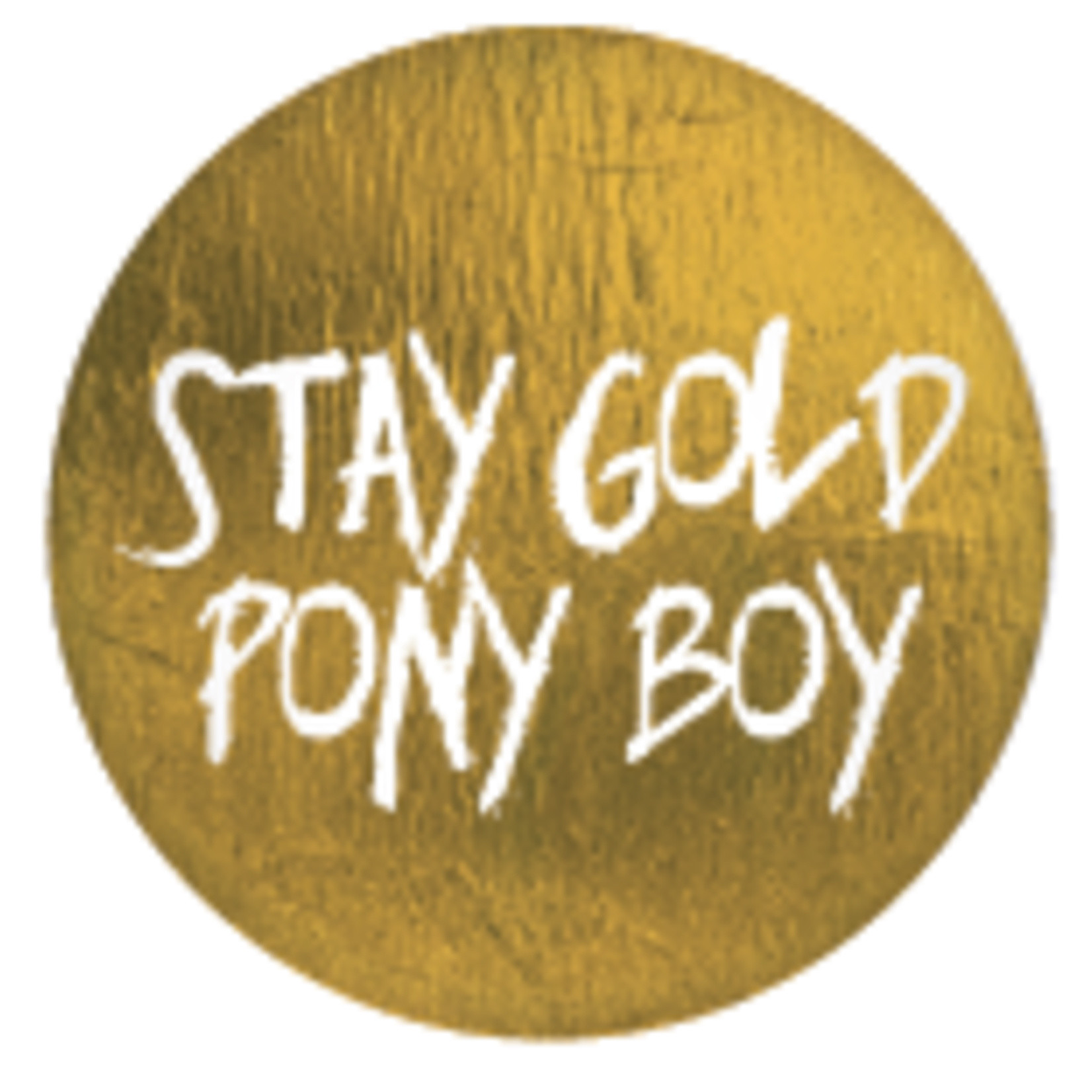 Button - Stay Gold Pony Boy