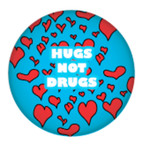 Magnet - Hugs Not Drugs