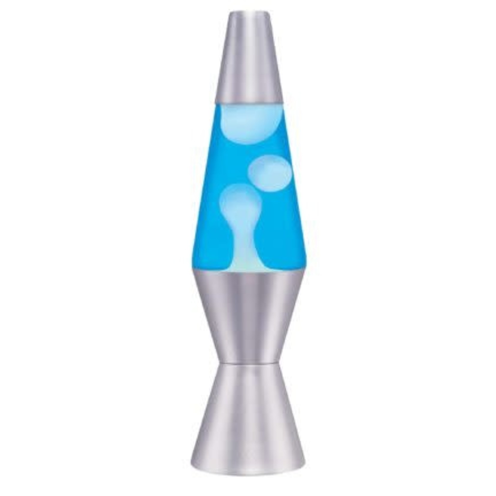 Lava Lamp - 11.5" White/Blue