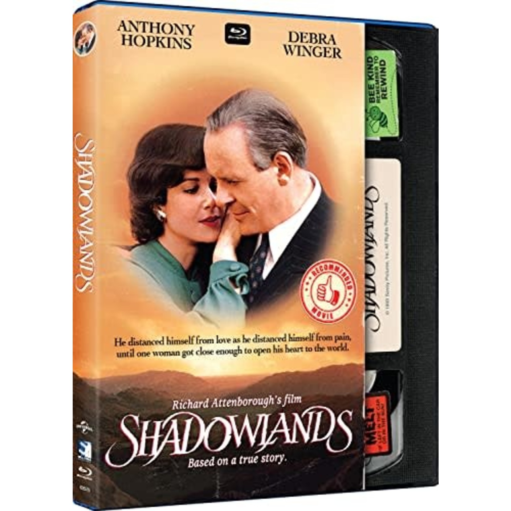 Shadowlands 1993 Retro Vhs Packaging Brd The Odds And Sods Shoppe