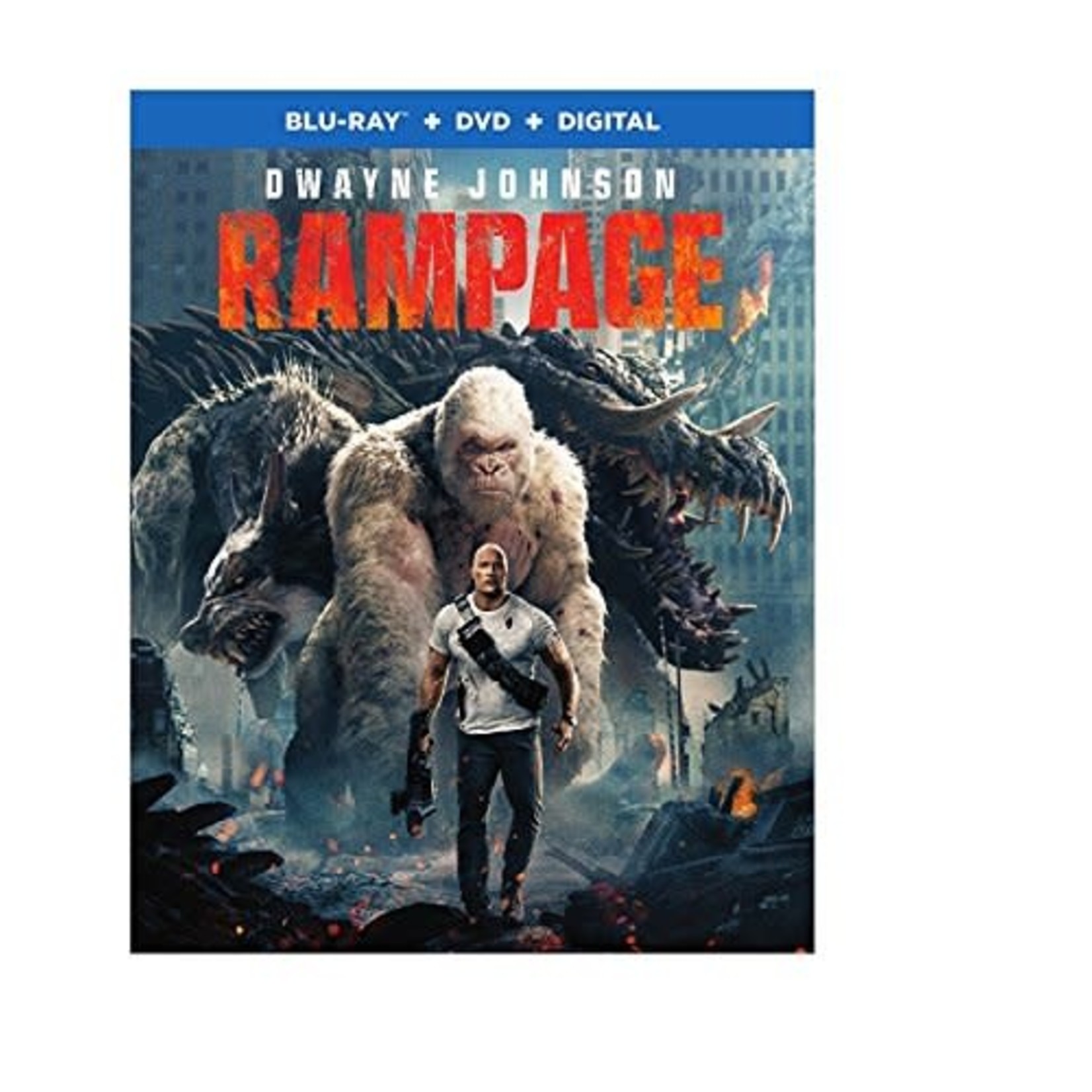 Rampage (2018) [USED BRD/DVD]