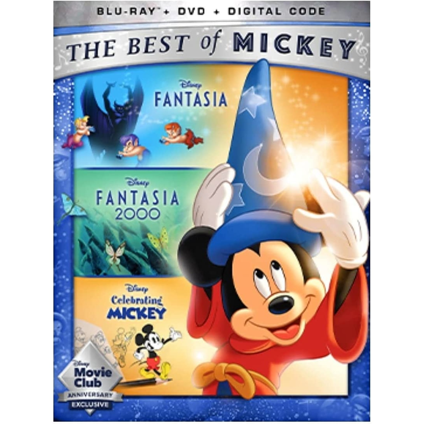 Fantasia/Fantasia 2000/Celebrating Mickey [USED 3BRD/3DVD]