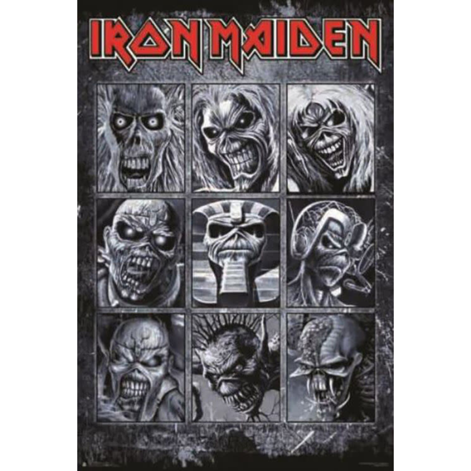 Poster - Iron Maiden: Faces Of Eddie