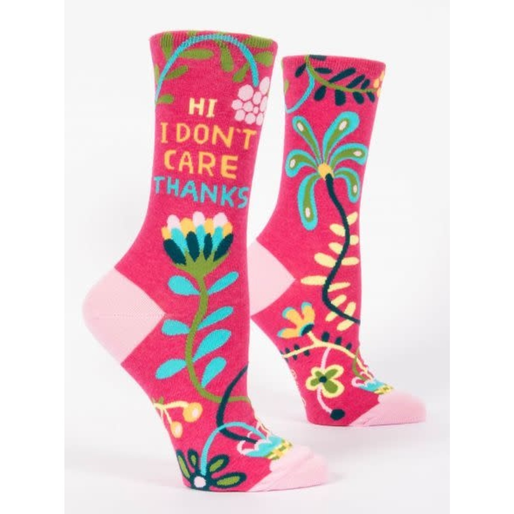 Women's Socks - Hi I Don't Care Thanks
