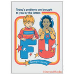 Magnet - Steven Rhodes: Spelling & Learning - Todays Problems Brought To You By The Letters FU