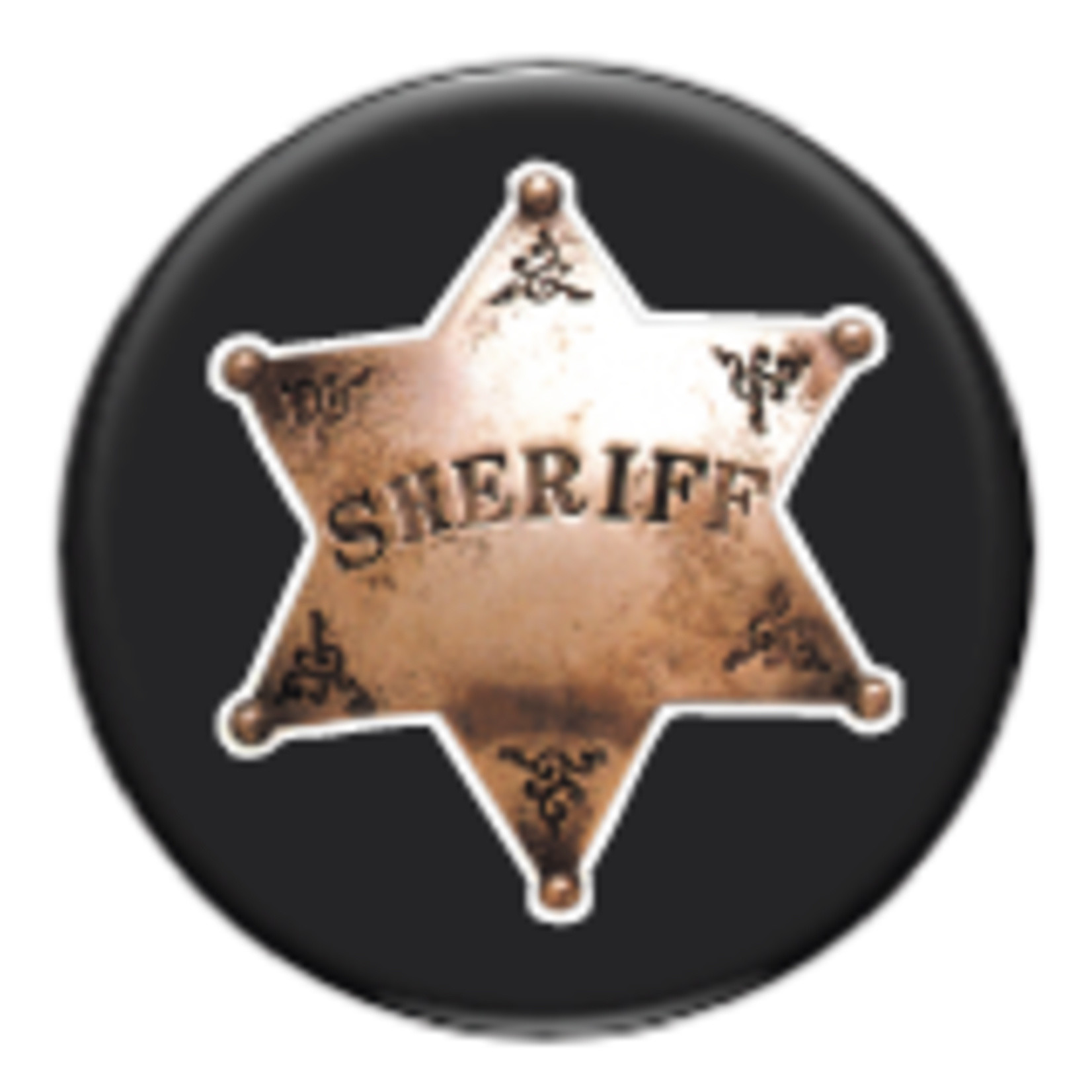 Button - Sheriff Badge