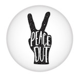 Button - Peace Out