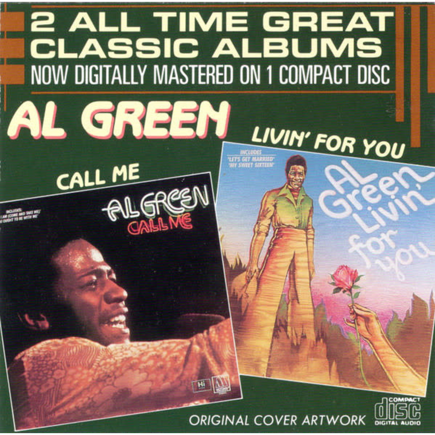 Al Green - Call Me/Livin' For You [USED CD]
