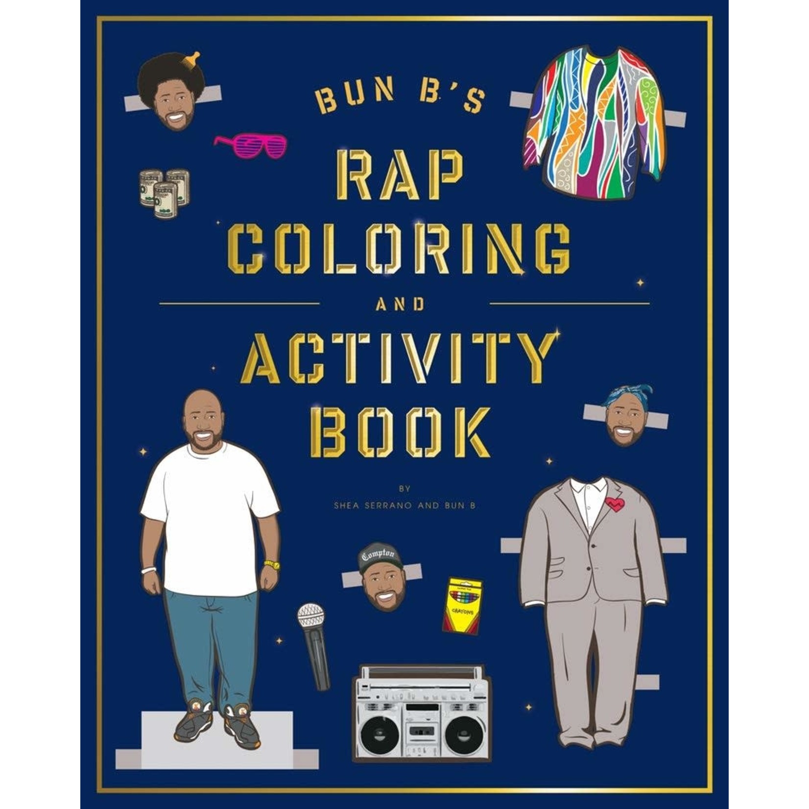 Bun B (UGK) - Bun B's Rap Coloring and Activity Book [Book]