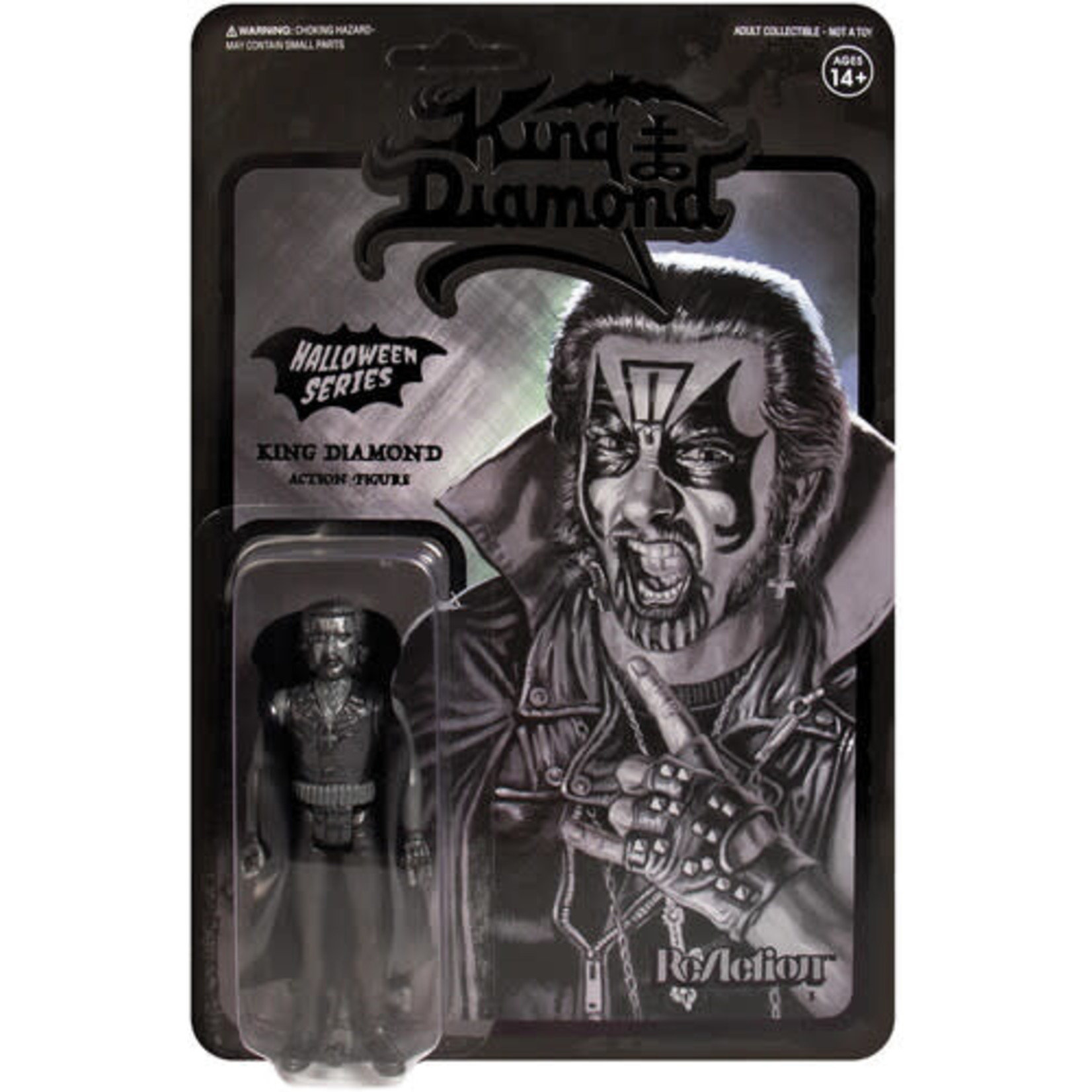 ReAction Figures - King Diamond: Halloween Series Black