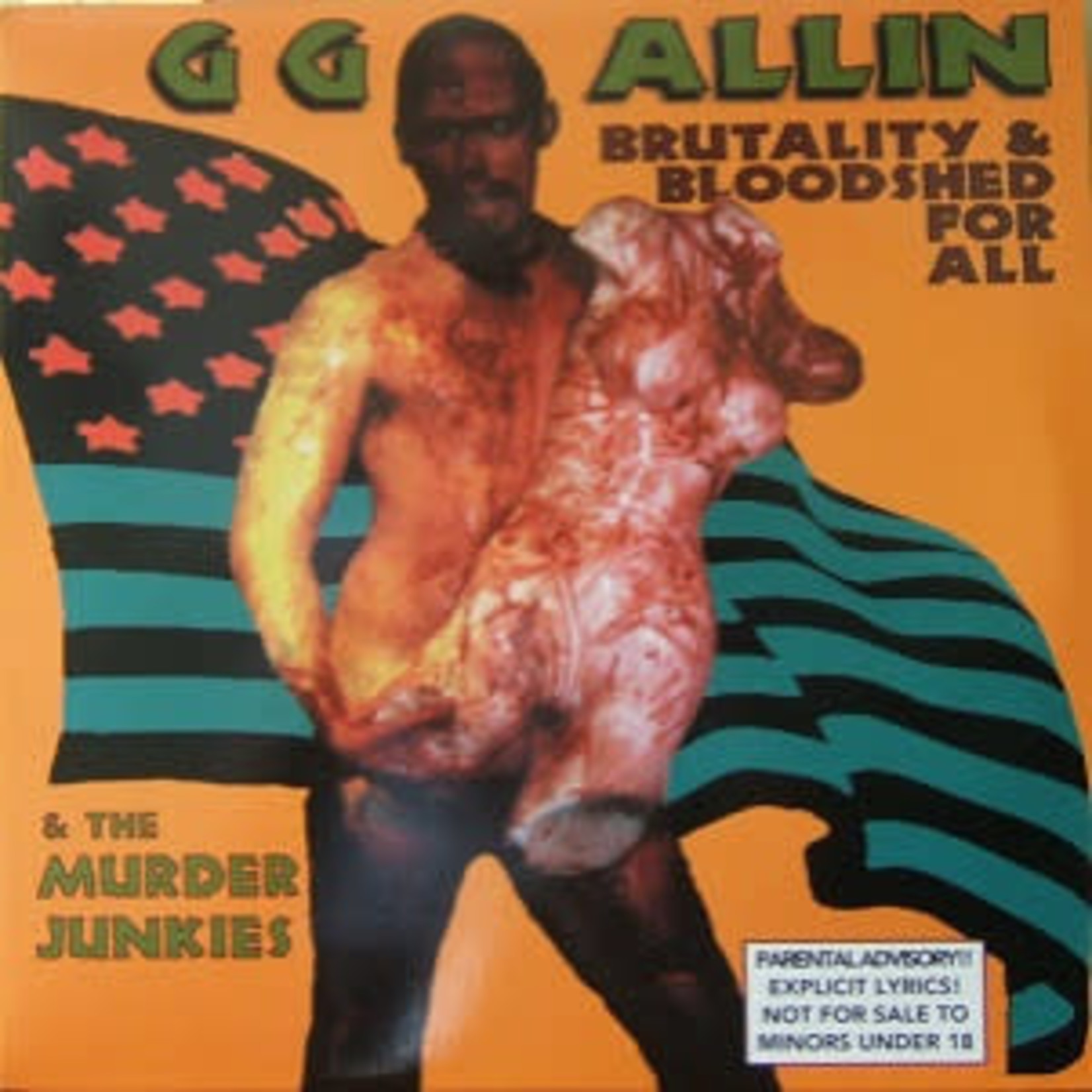 G.G. Allin - Brutality And Bloodshed For All [LP]