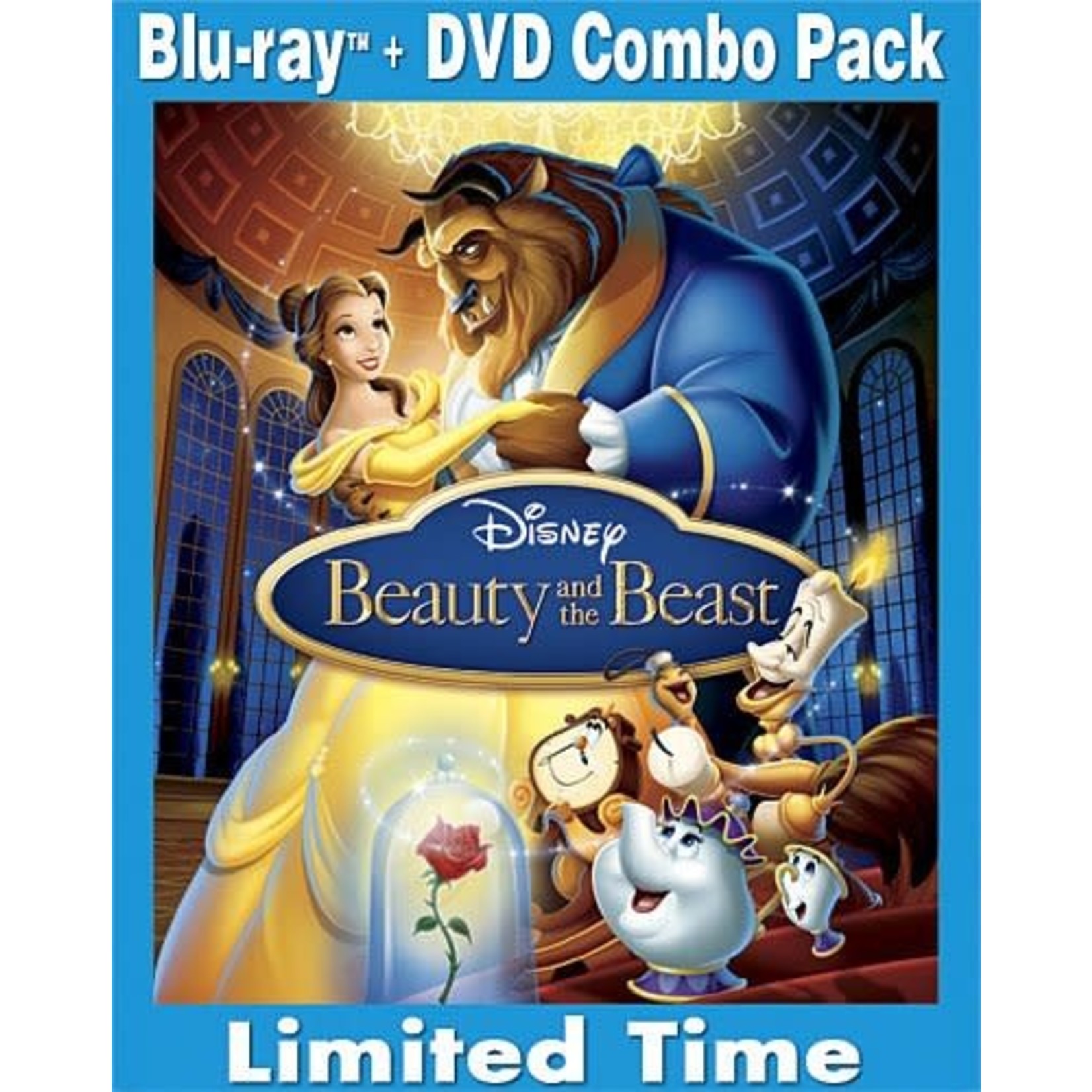 Beauty And The Beast (1991) [USED BRD/DVD]